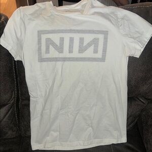 NIN White T-Shirt